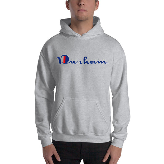 Durham, NC Hooded Sweatshirt | 9thwaveapparel - 9thwaveapparel