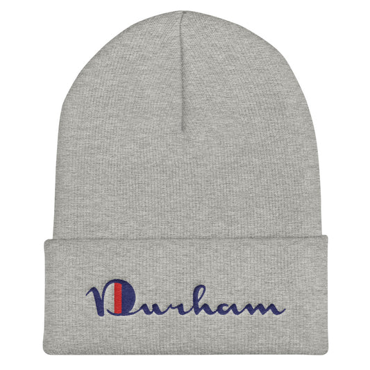 Durham, NC Cuffed Beanie | 9thwaveapparel - 9thwaveapparel